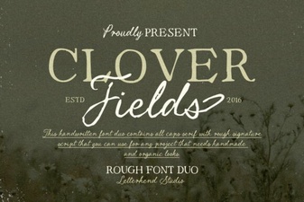 Clover Fields Font - Free Script Font Download