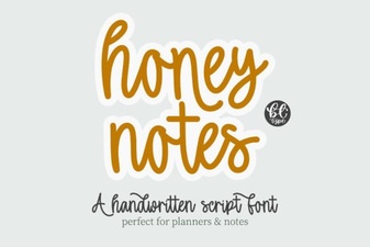 Discover the Sweet Elegance of Honey Notes Font for Your Designs